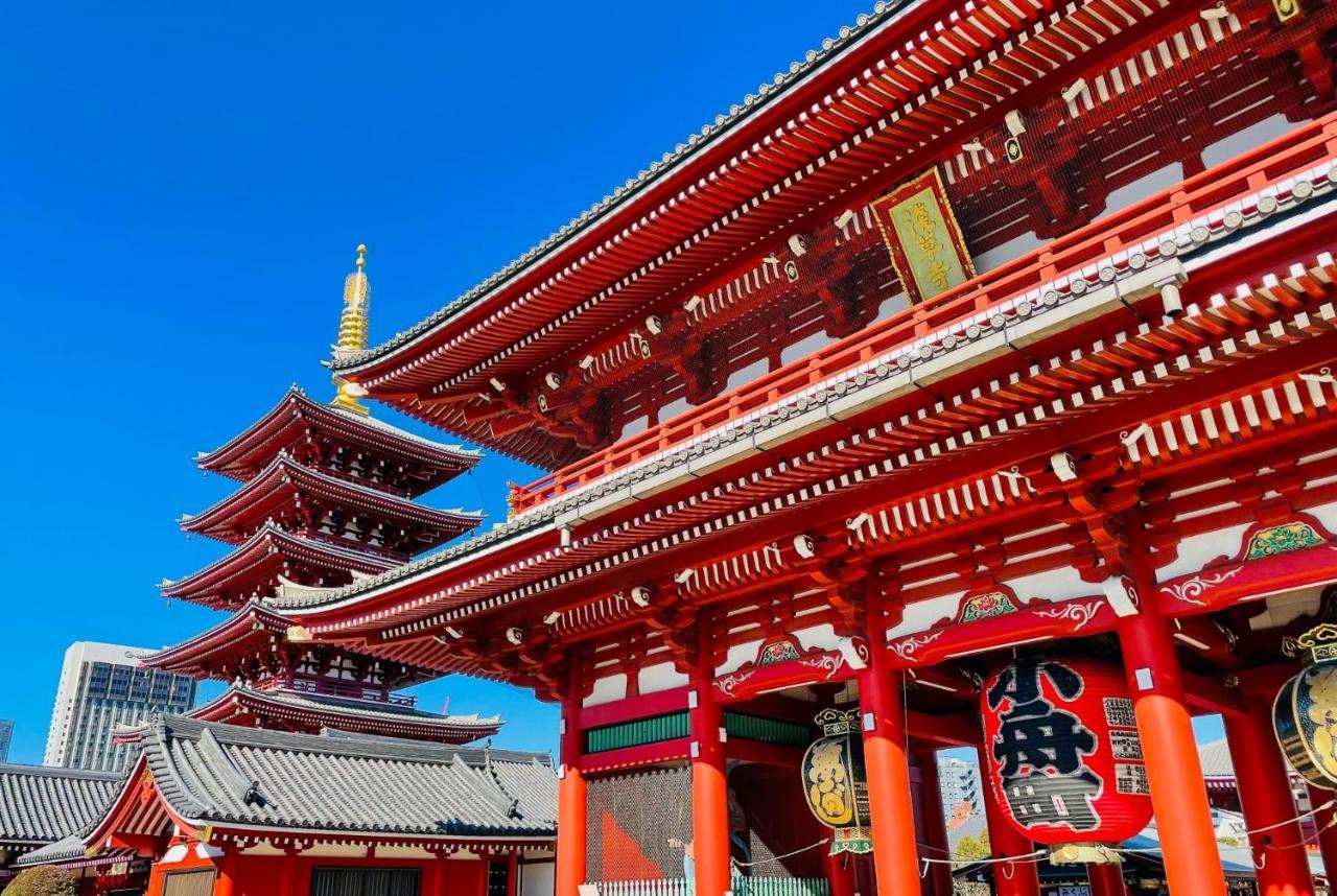 夢の舎 浅草 Yumenoya Asakusa Tokyo prefektur Exteriör bild