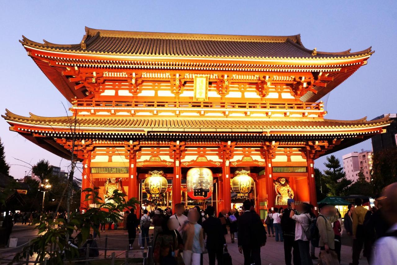 夢の舎 浅草 Yumenoya Asakusa Tokyo prefektur Exteriör bild